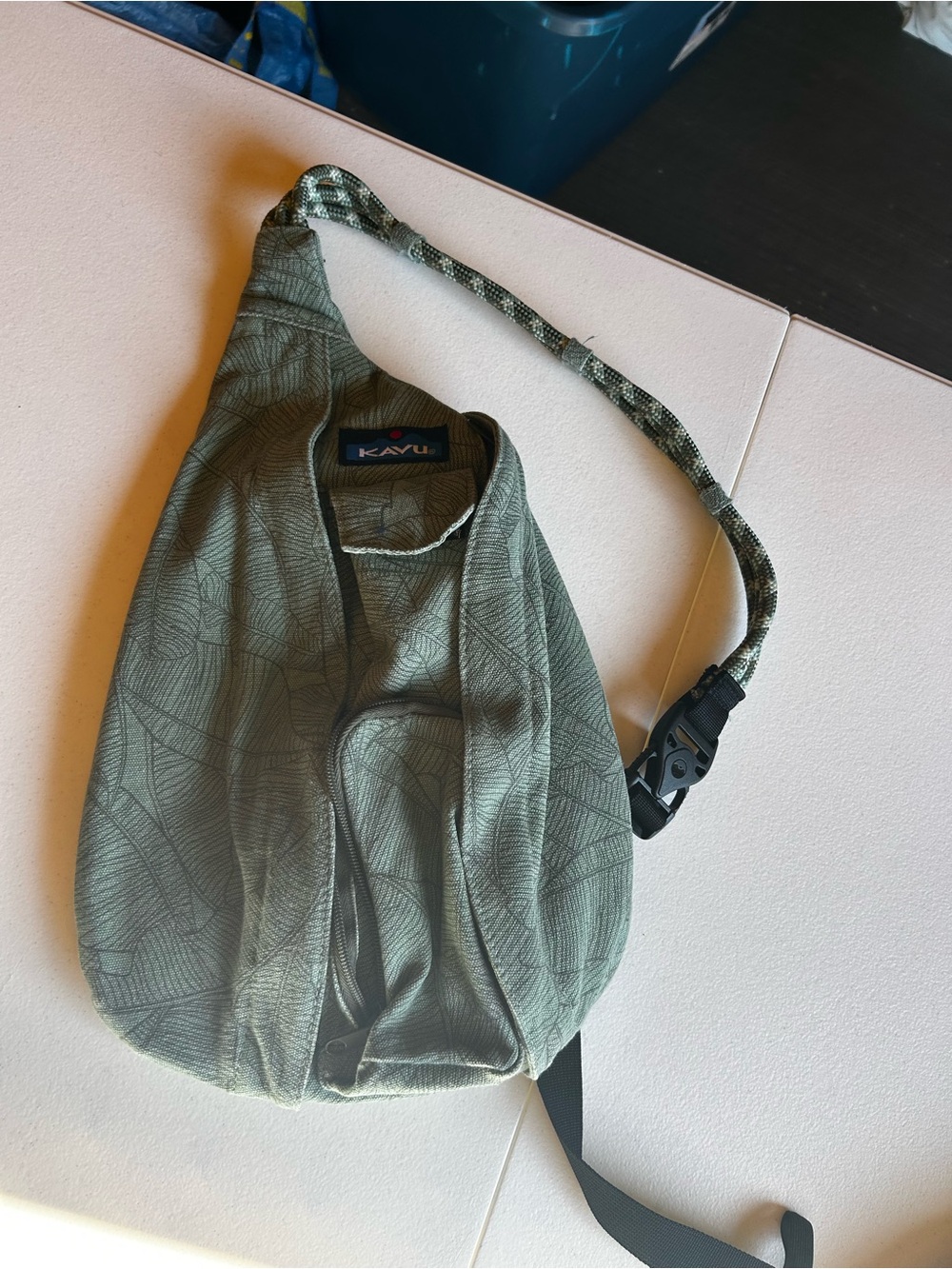 Kavu Olive Leaf Pattern Sling Bag